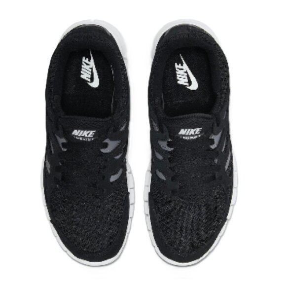 Nike Free Run 2 Black & White Athletic Sneakers – Size 6Y | Lightweight Comfort - Picture 8 of 15